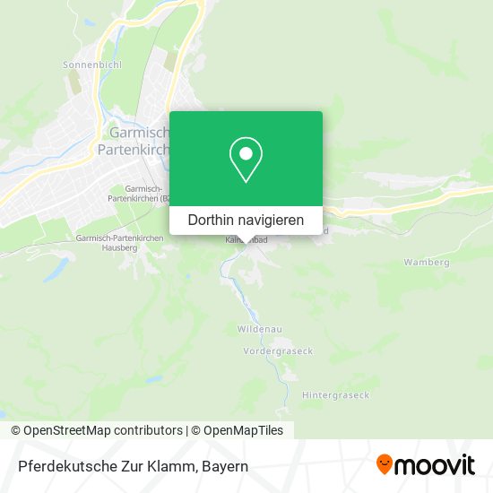 Pferdekutsche Zur Klamm Karte