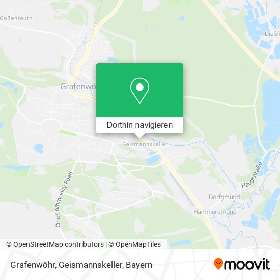 Grafenwöhr, Geismannskeller Karte