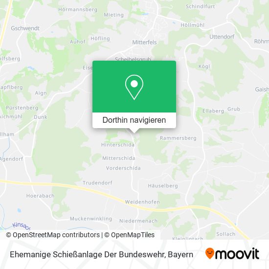 Ehemanige Schießanlage Der Bundeswehr Karte