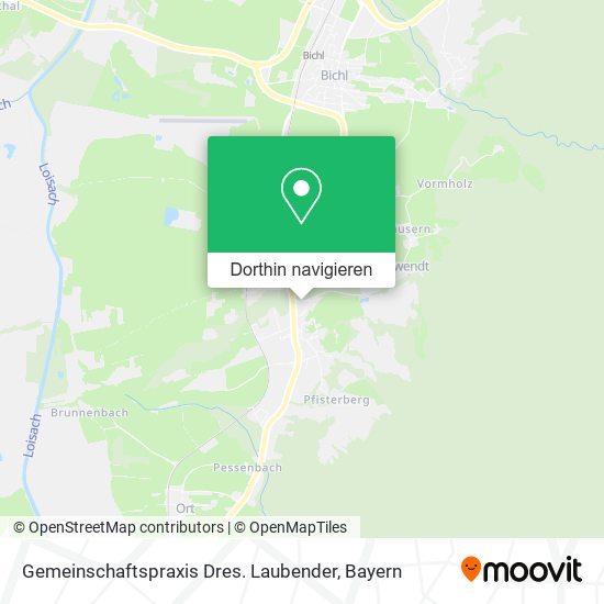 Gemeinschaftspraxis Dres. Laubender Karte