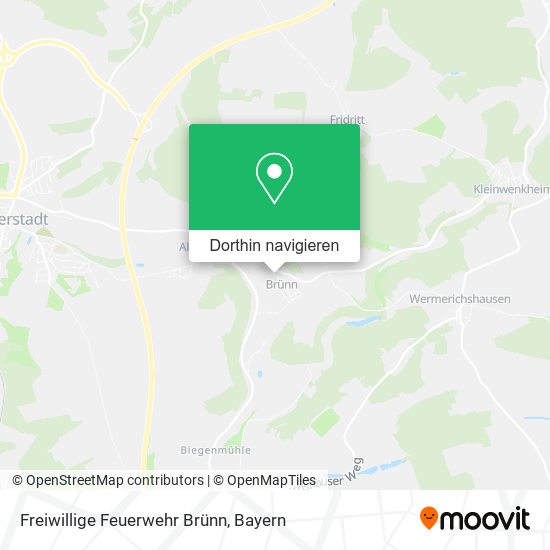 Freiwillige Feuerwehr Brünn Karte