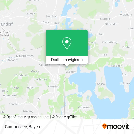 Gumpensee Karte