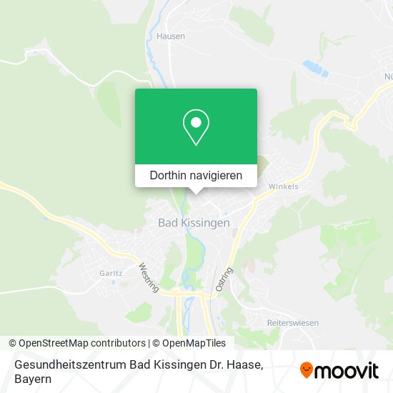 Gesundheitszentrum Bad Kissingen Dr. Haase Karte