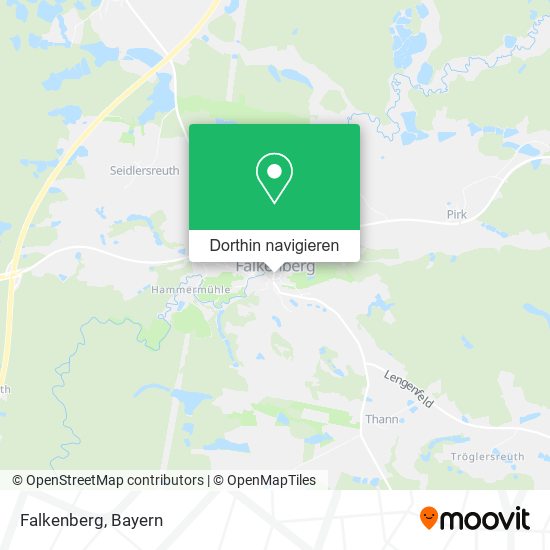 Falkenberg Karte