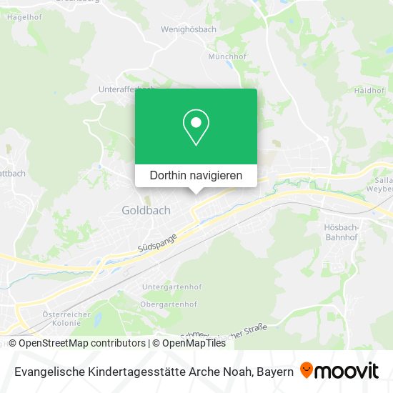 Evangelische Kindertagesstätte Arche Noah Karte