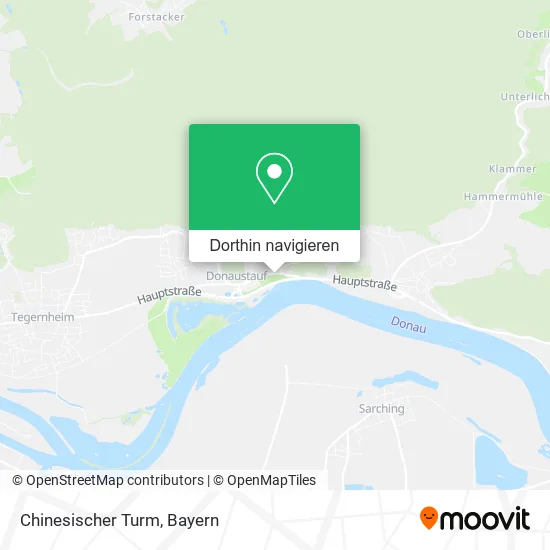 Chinesischer Turm Karte