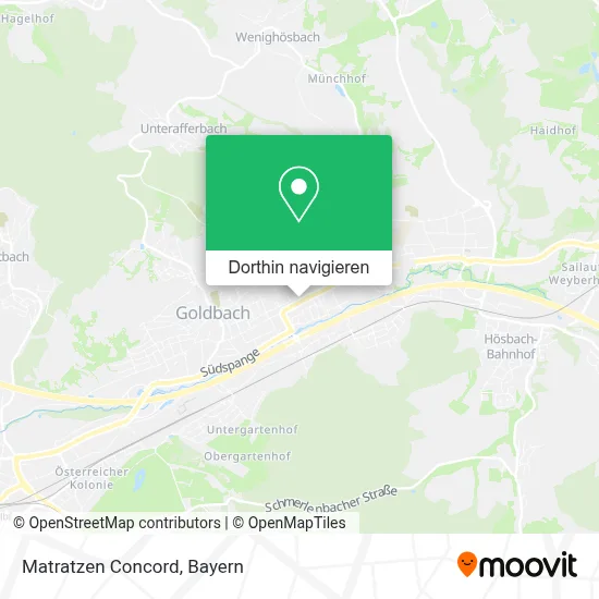 Matratzen Concord Karte