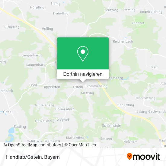 Handlab/Gstein Karte