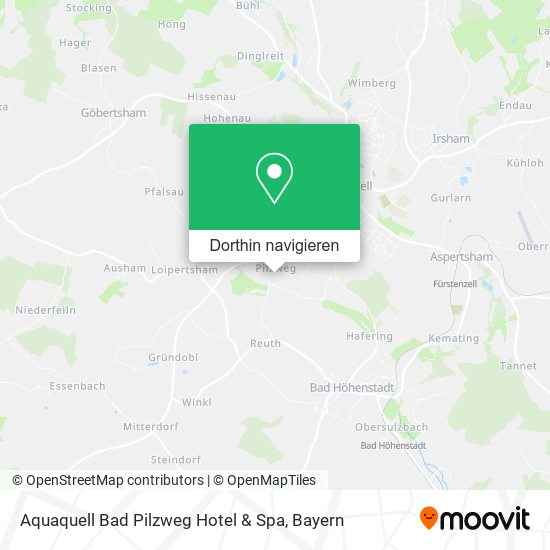Aquaquell Bad Pilzweg Hotel & Spa Karte