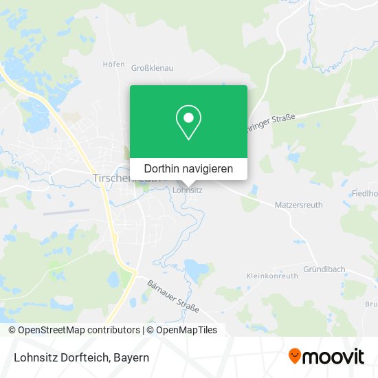 Lohnsitz Dorfteich Karte