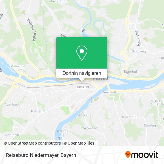 Reisebüro Niedermayer Karte