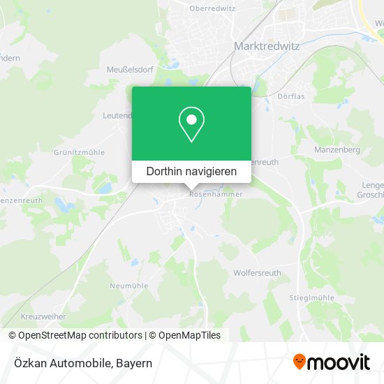 Özkan Automobile Karte