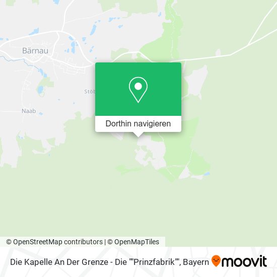Die Kapelle An Der Grenze - Die ""Prinzfabrik"" Karte