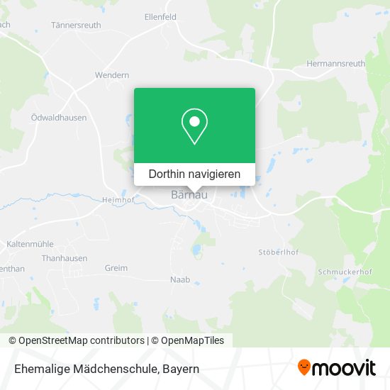 Ehemalige Mädchenschule Karte