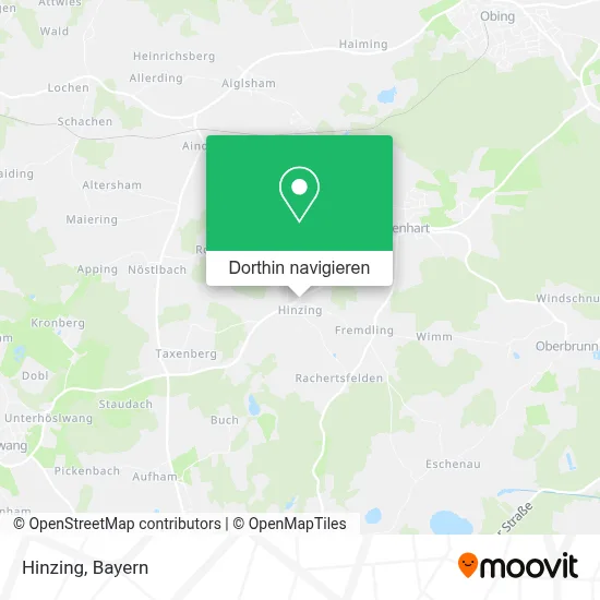 Hinzing Karte
