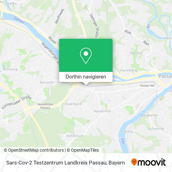 Sars-Cov-2 Testzentrum Landkreis Passau Karte