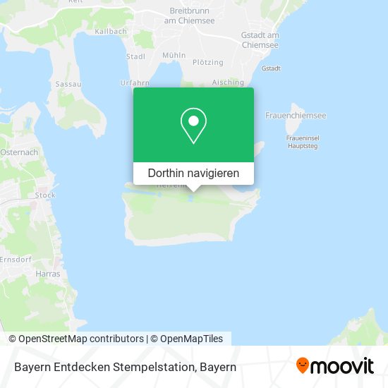 Bayern Entdecken Stempelstation Karte