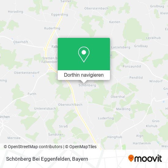 Schönberg Bei Eggenfelden Karte