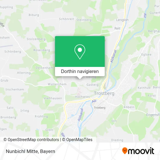 Nunbichl Mitte Karte