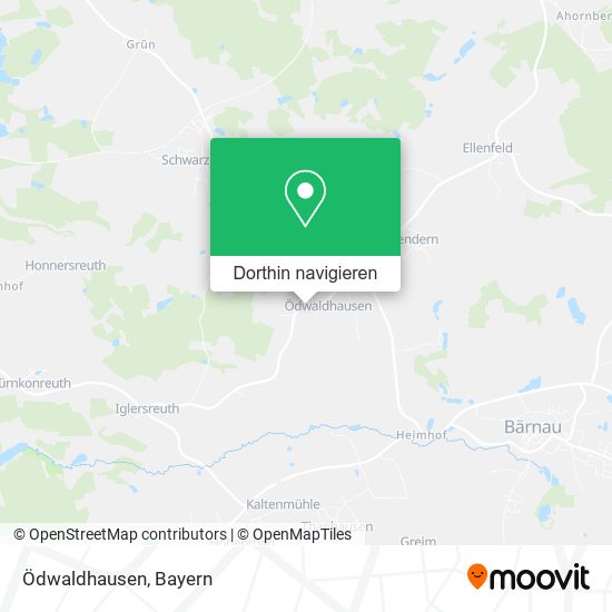 Ödwaldhausen Karte