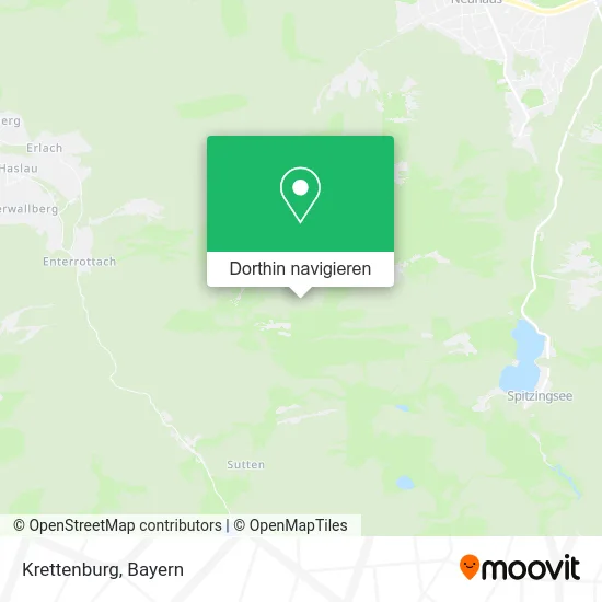 Krettenburg Karte