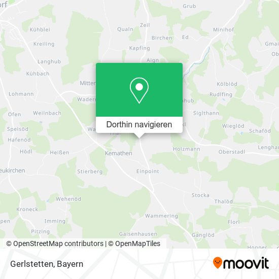 Gerlstetten Karte