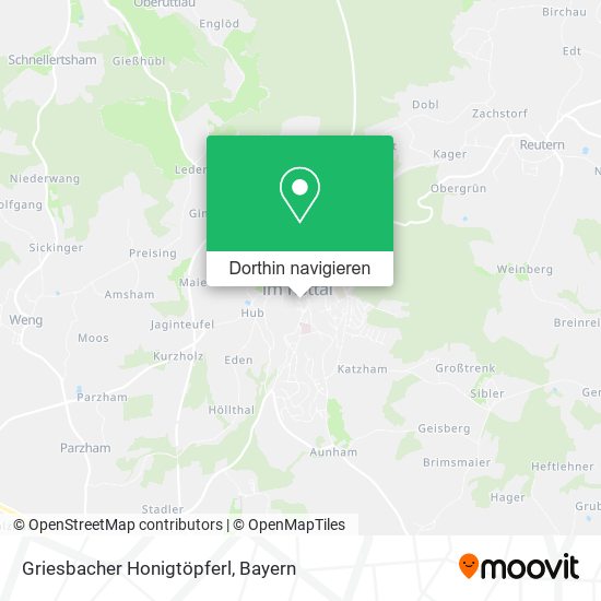 Griesbacher Honigtöpferl Karte