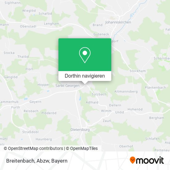 Breitenbach, Abzw Karte