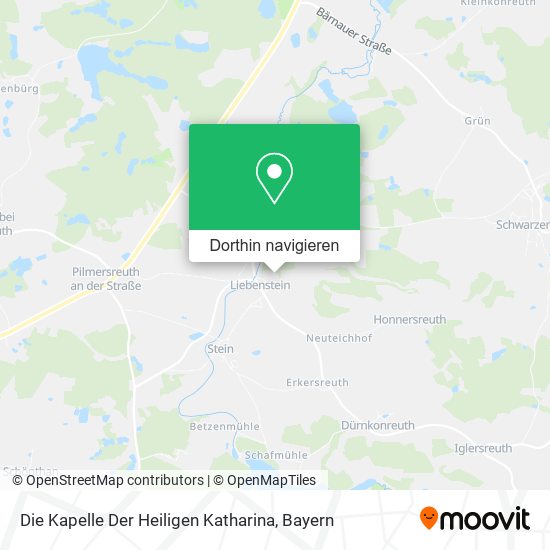 Die Kapelle Der Heiligen Katharina Karte