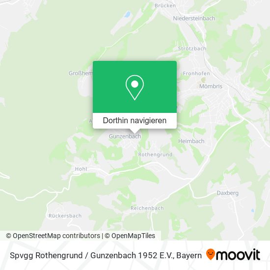 Spvgg Rothengrund / Gunzenbach 1952 E.V. Karte