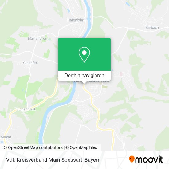 Vdk Kreisverband Main-Spessart Karte