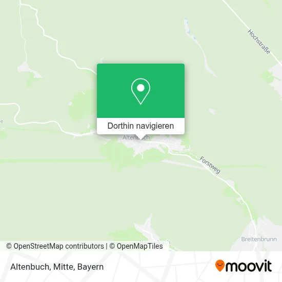 Altenbuch, Mitte Karte