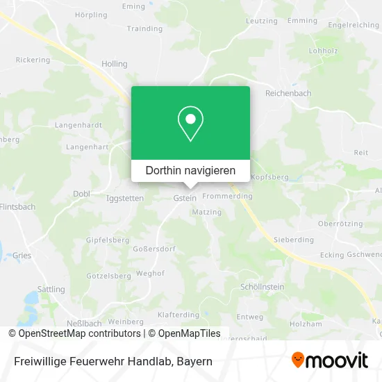 Freiwillige Feuerwehr Handlab Karte