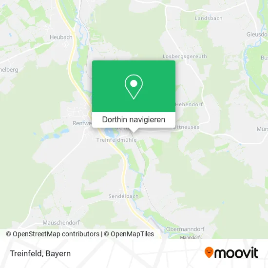 Treinfeld Karte