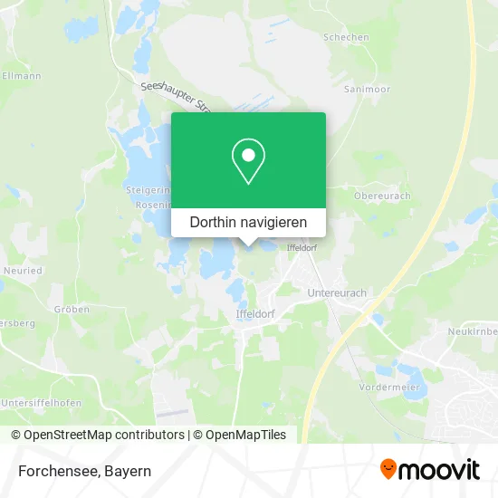 Forchensee Karte
