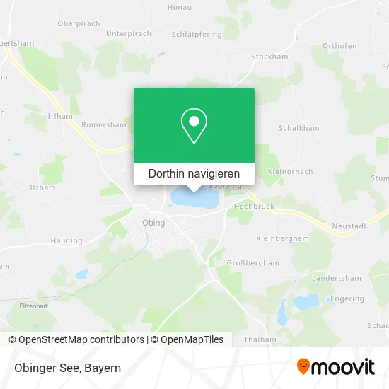 Obinger See Karte