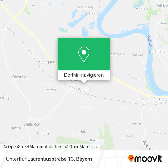 Unterflur Laurentiusstraße 13 Karte