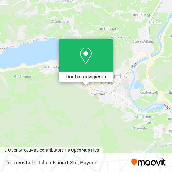 Immenstadt, Julius-Kunert-Str. Karte