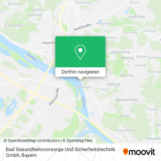Bad Gesundheitsvorsorge Und Sicherheitstechnik Gmbh Karte