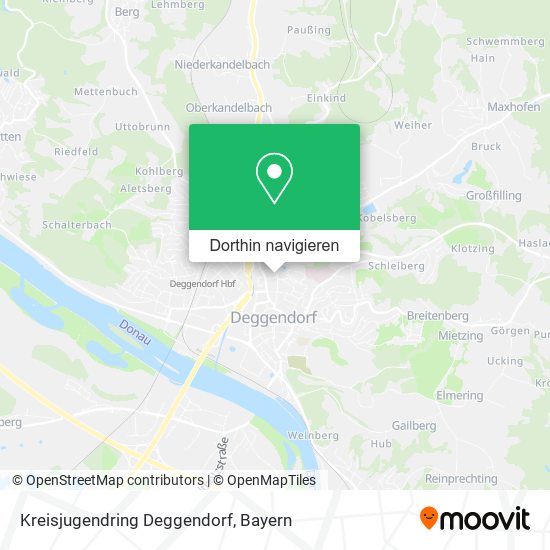 Kreisjugendring Deggendorf Karte