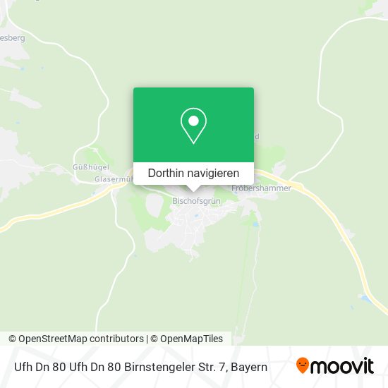 Ufh Dn 80 Ufh Dn 80 Birnstengeler Str. 7 Karte