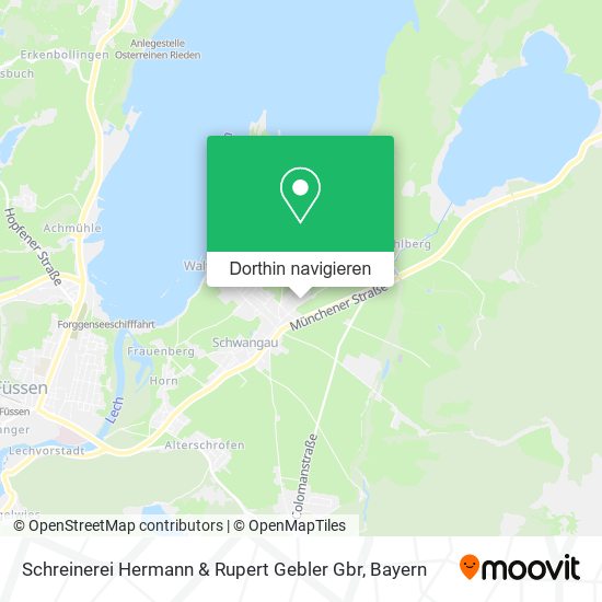Schreinerei Hermann & Rupert Gebler Gbr Karte