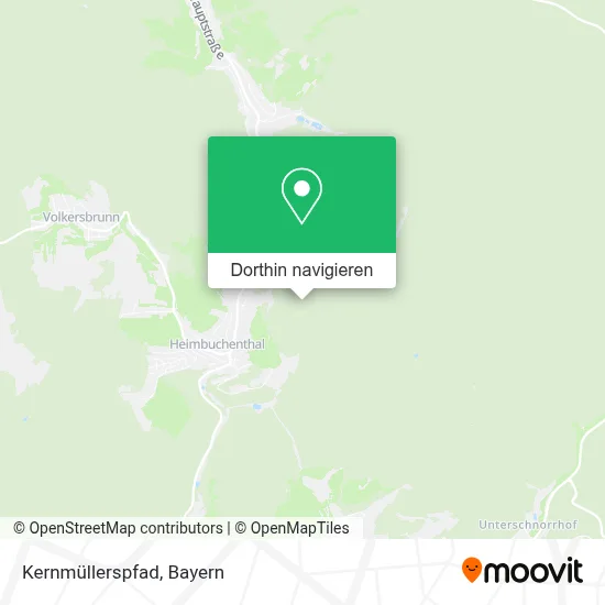 Kernmüllerspfad Karte