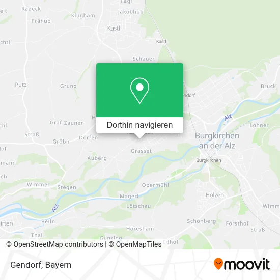 Gendorf Karte