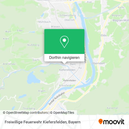Freiwillige Feuerwehr Kiefersfelden Karte