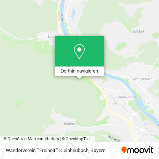 Wanderverein ""Freiheit"" Kleinheubach Karte