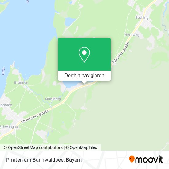 Piraten am Bannwaldsee Karte