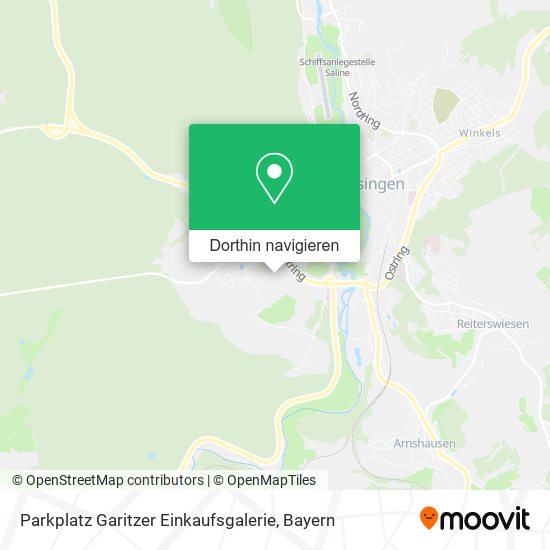 Parkplatz Garitzer Einkaufsgalerie Karte