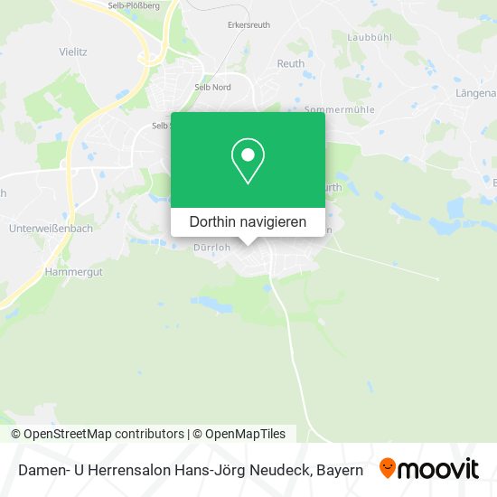 Damen- U Herrensalon Hans-Jörg Neudeck Karte