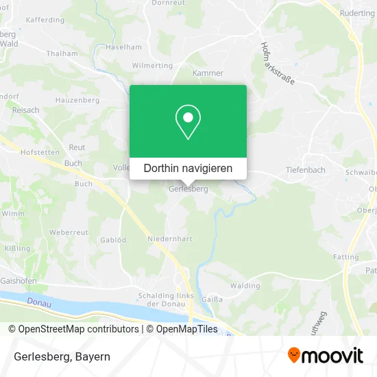 Gerlesberg Karte